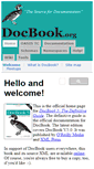 Mobile Screenshot of docbook.org
